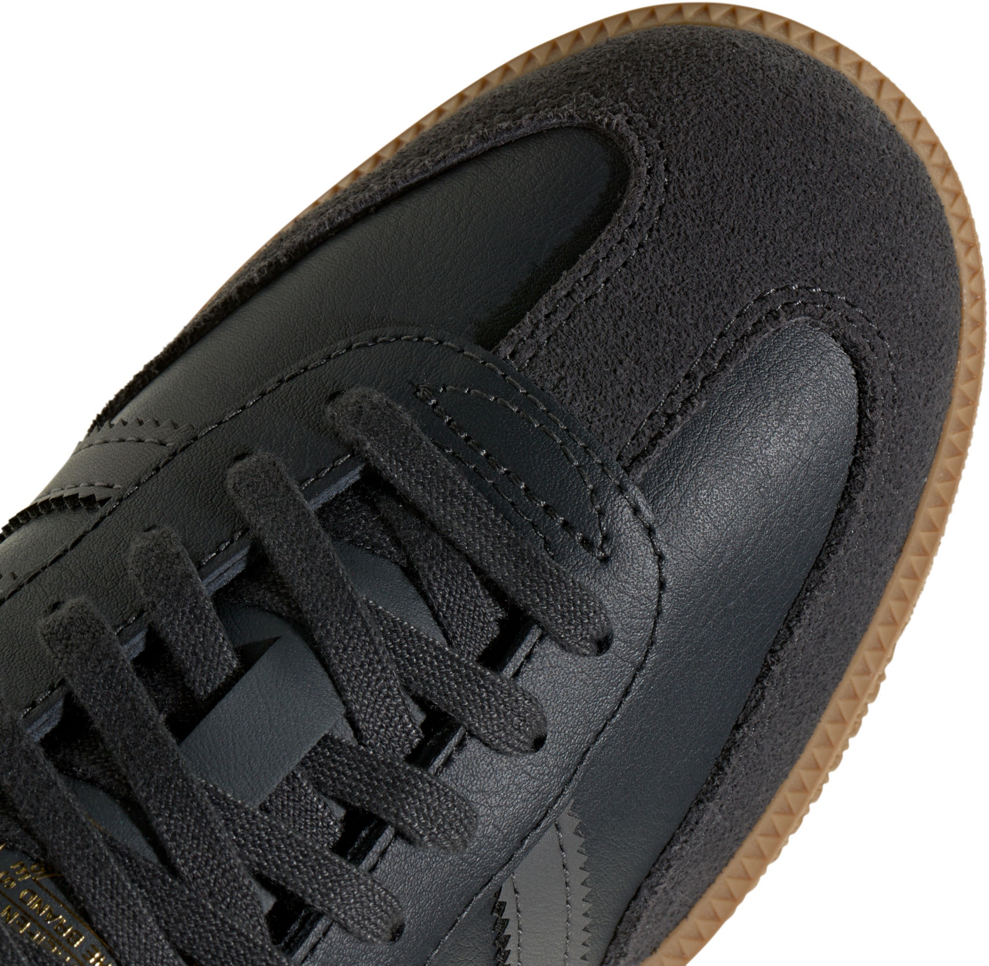adidas Kids' Grade School Samba OG Shoes - Grey Six/Grey Four/Gum4 - View 7