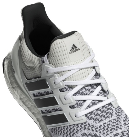 adidas Men's Ultraboost 1.0 Shoes - White/Black/Black - View 4