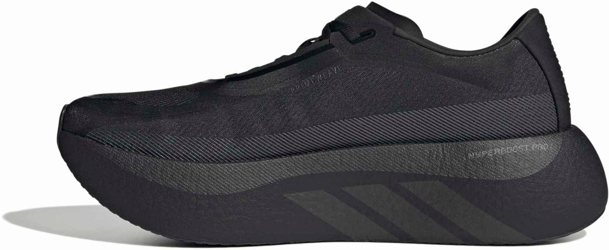 adidas Men's Hyperboost Edge Running Shoes - Black/Black - View 5