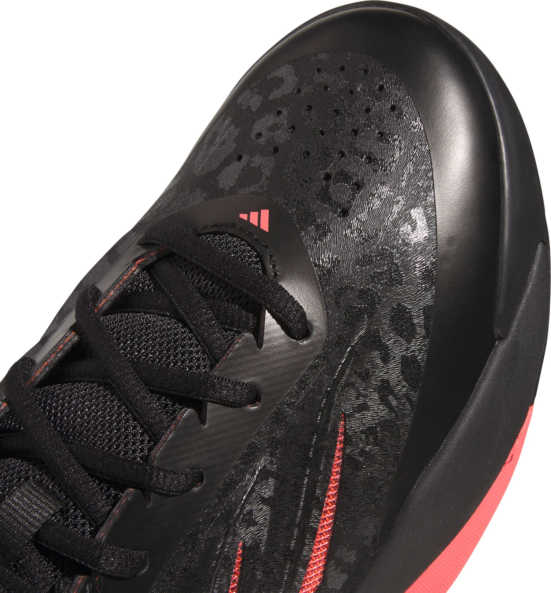 adidas Adult Crazy Energy Shoes - Core Black/Solar Turbo/Core Black - View 8