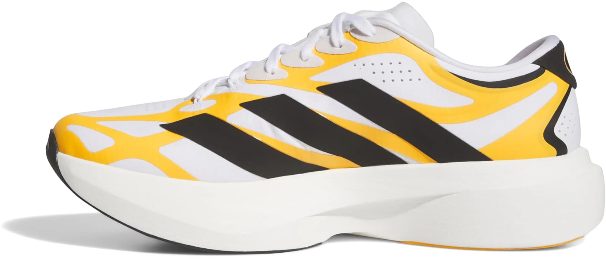 adidas Men's Adizero EVO SL EXO Grambling Running Shoes - Ftwr White/Team Colleg Gold/Core Black - View 5