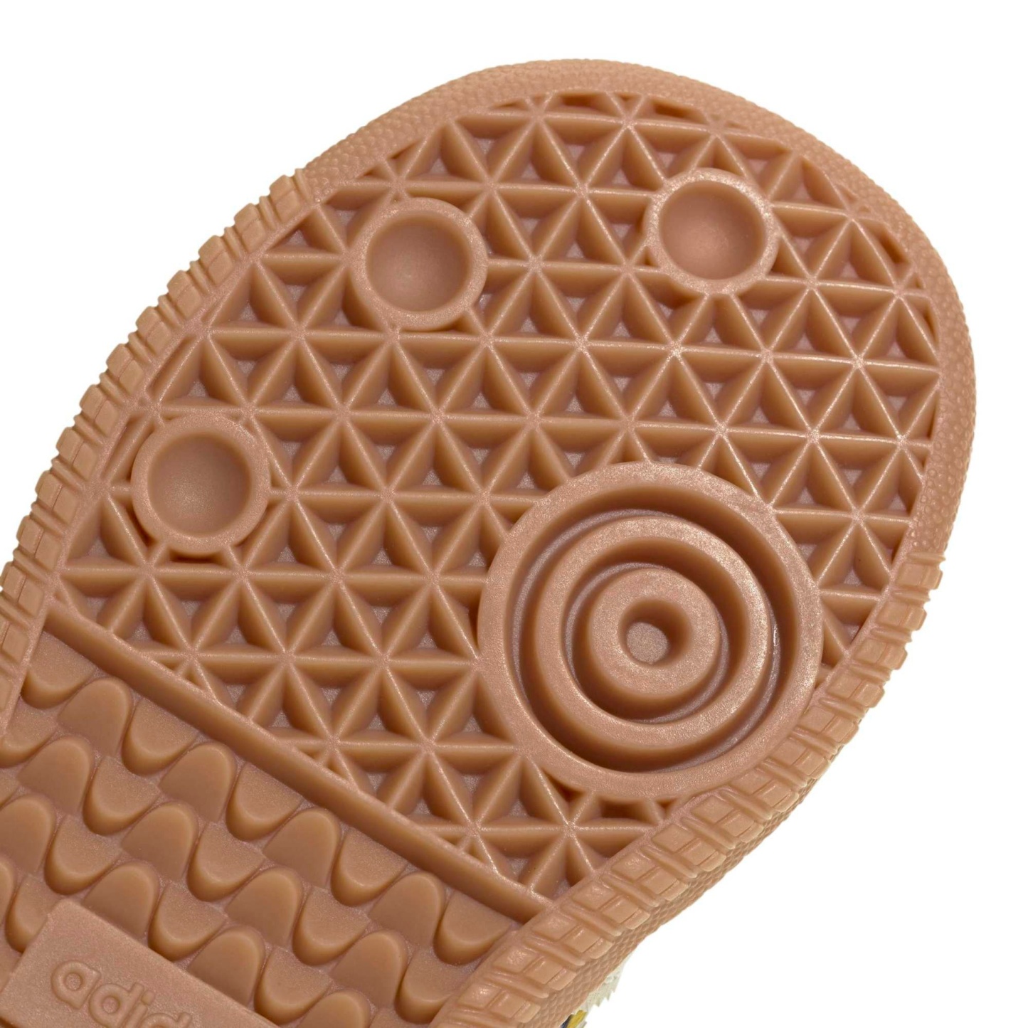 adidas Toddler Samba OG Shoes - Core White/Orchid Fusion/Gum 2 - View 7