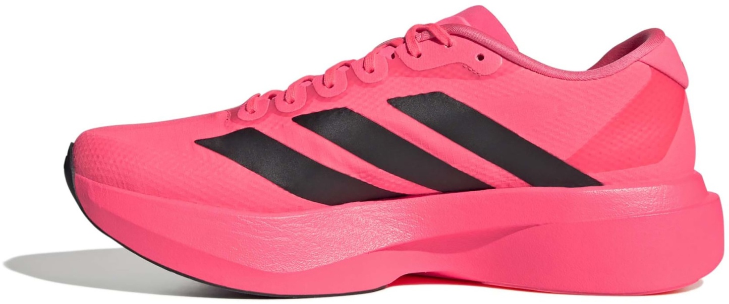 adidas Men's Adizero EVO SL Woven Running Shoes - Solar Turbo/Black/Carbon - View 4