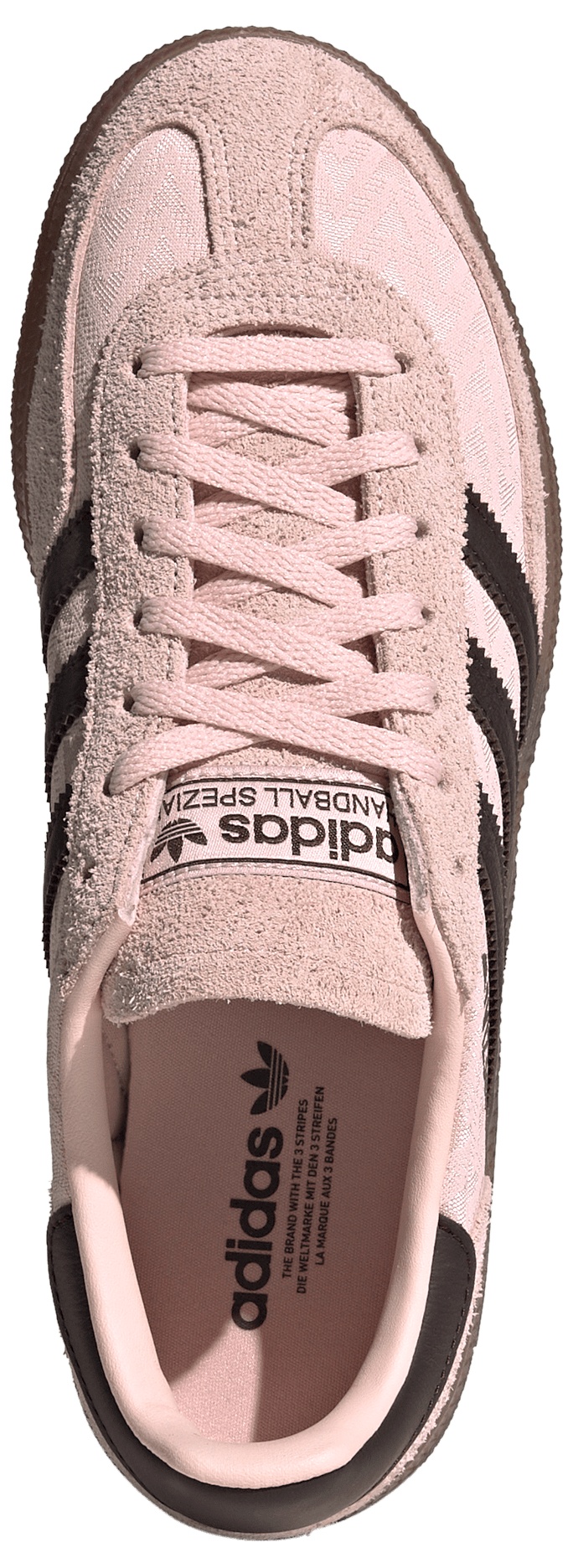 adidas Women's Handball Spezial Shoes - Sandy Pink/Aurora Coffee/Gum5 - View 2