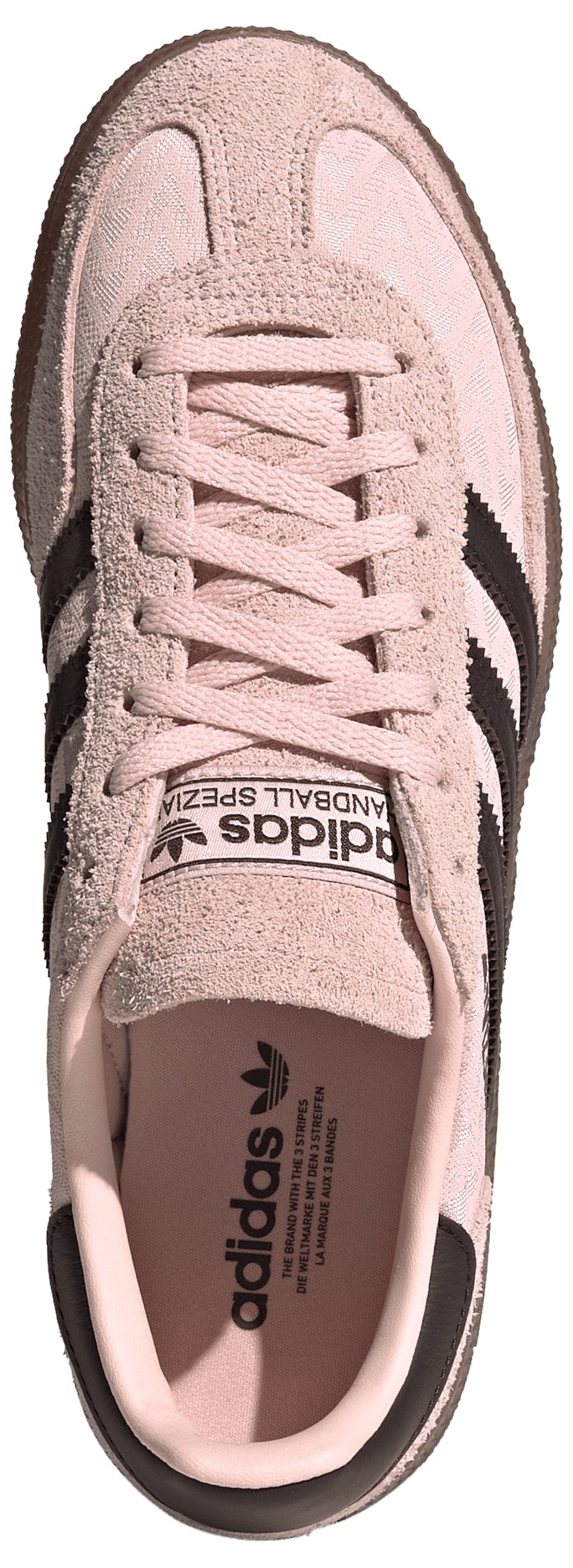 adidas Women's Handball Spezial Shoes - Sandy Pink/Aurora Coffee/Gum5 - View 2