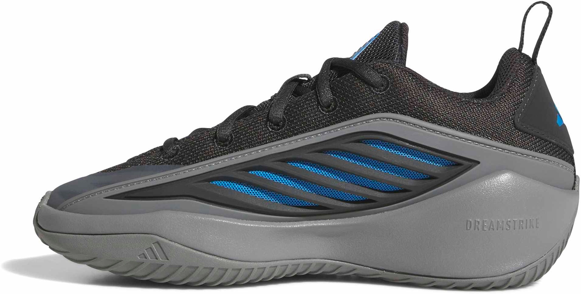 adidas Kids' Grade School Believe That. 1 Basketball Shoes - Grey/Carbon/Lucid Ray Blue - View 4