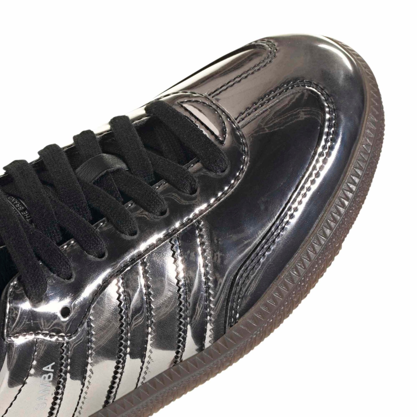 adidas Women's Samba OG Shoes - Chrome Black/Gum5 - View 8