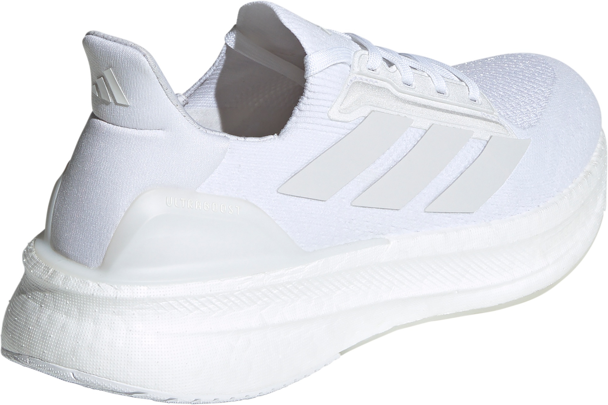 adidas Women's Ultraboost 5x Running Shoes - White/White/Black - View 6