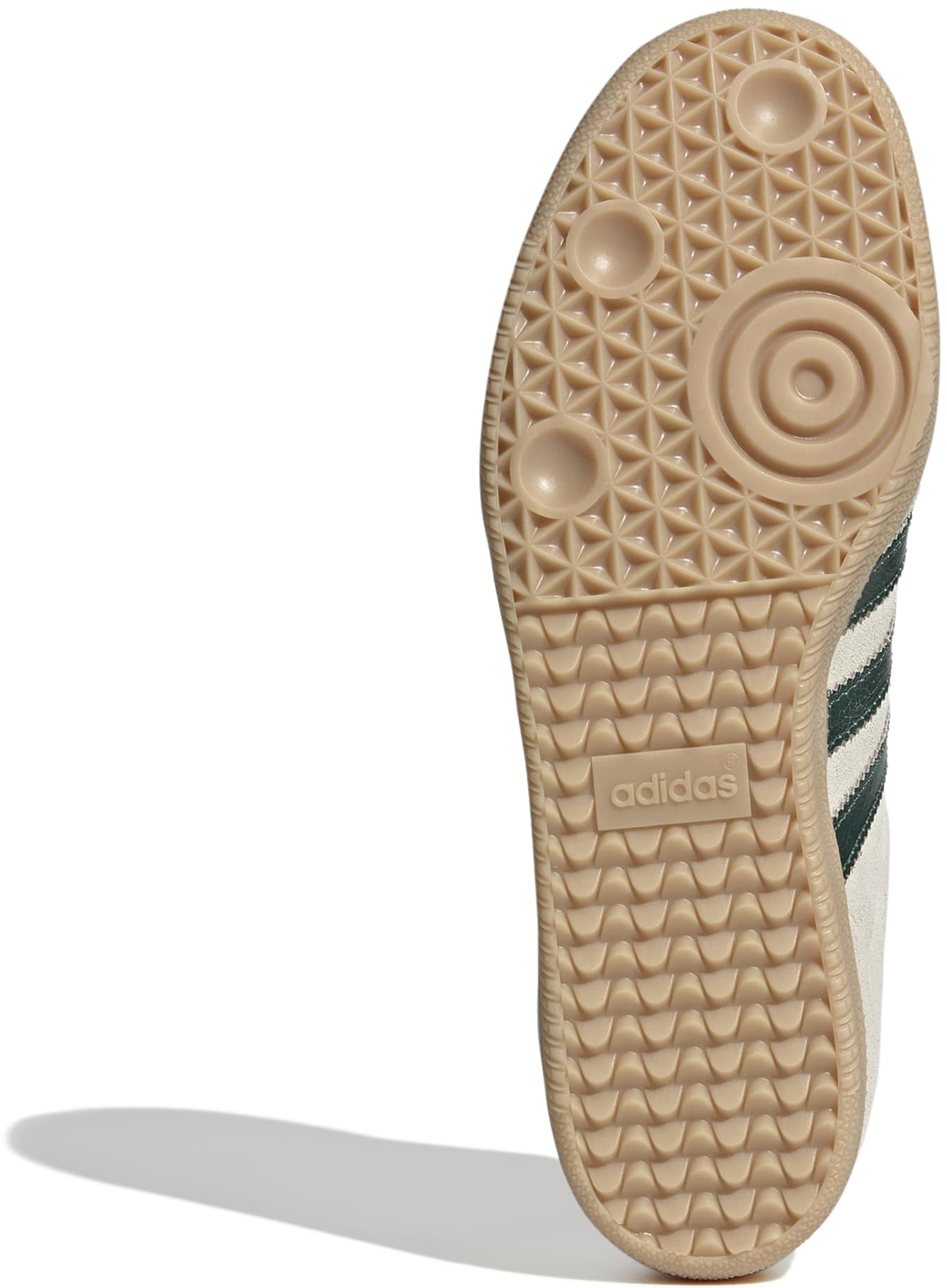 adidas Samba OG Shoes - Vint Wht/Green - View 3
