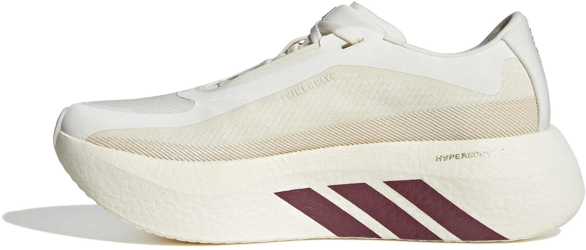 adidas Women's Hyperboost Edge Running Shoes - Off White/Shadow Red/Gold Met. - View 5
