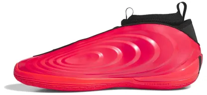adidas Harden Volume 10 'Ruby' Basketball Shoes - Pure Ruby/Core Black/Solar Lemon - View 7