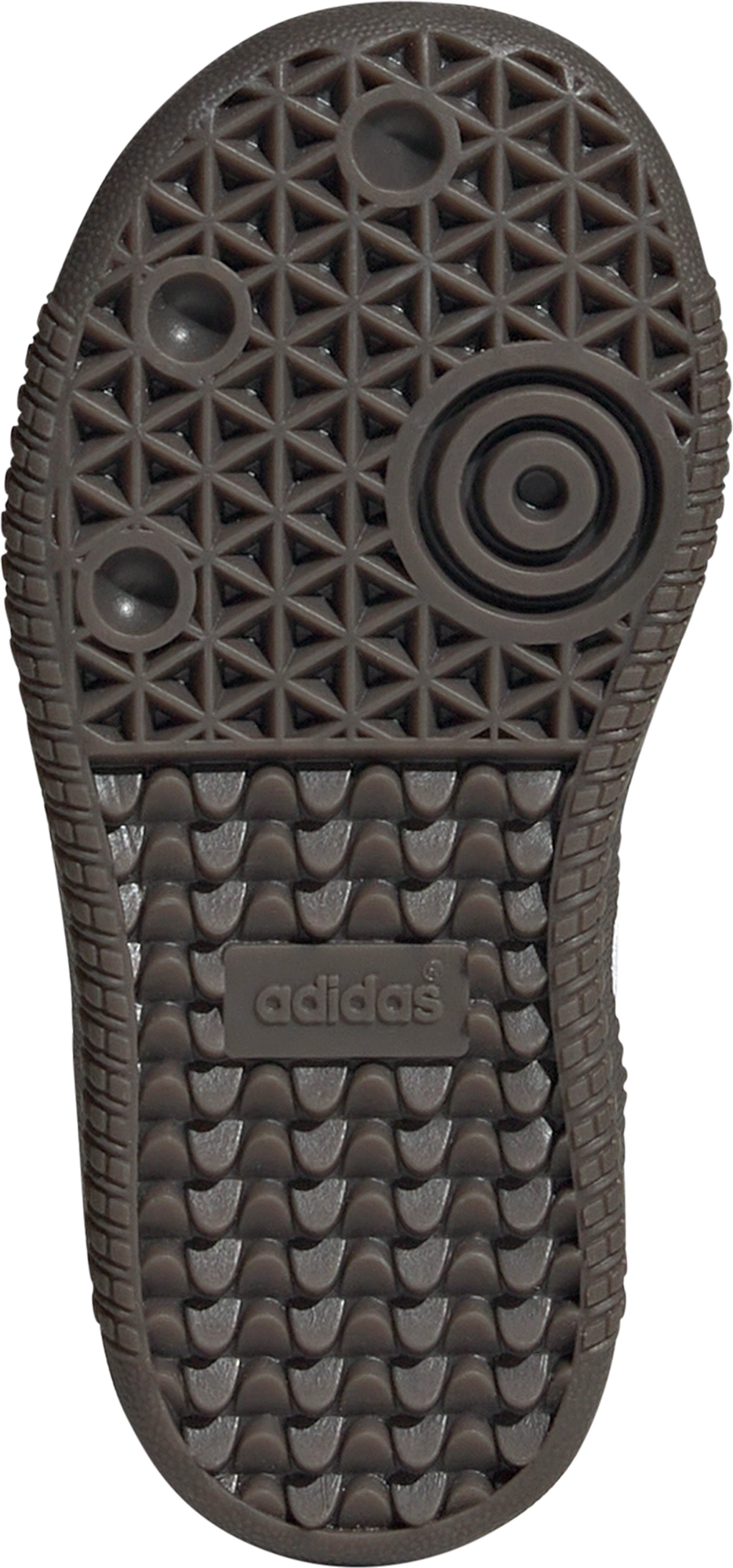 adidas Toddler Samba OG Shoes - Black/White/Gold - View 3