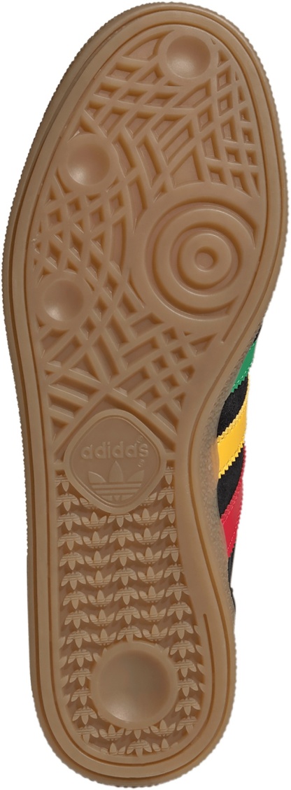 adidas Handball Spezial Jamaica Shoes - Black/Red - View 7