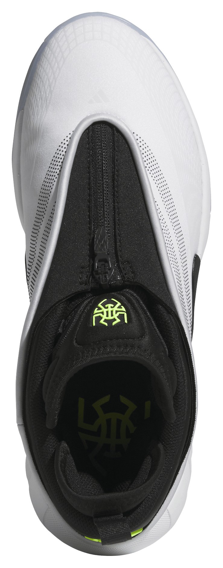 adidas D.O.N. Issue #7 Basketball Shoes - White/Black/White - View 5