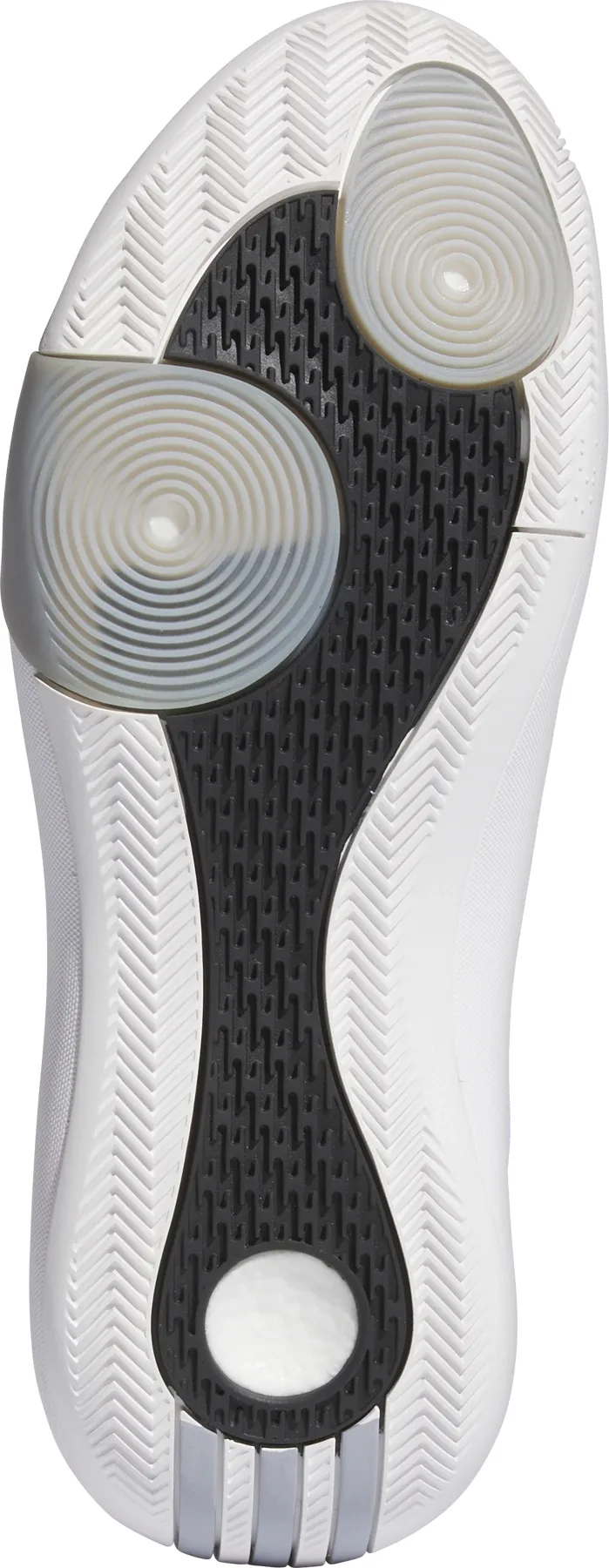 adidas Harden Volume 8 Basketball Shoes - Black/Silver/Black - View 3