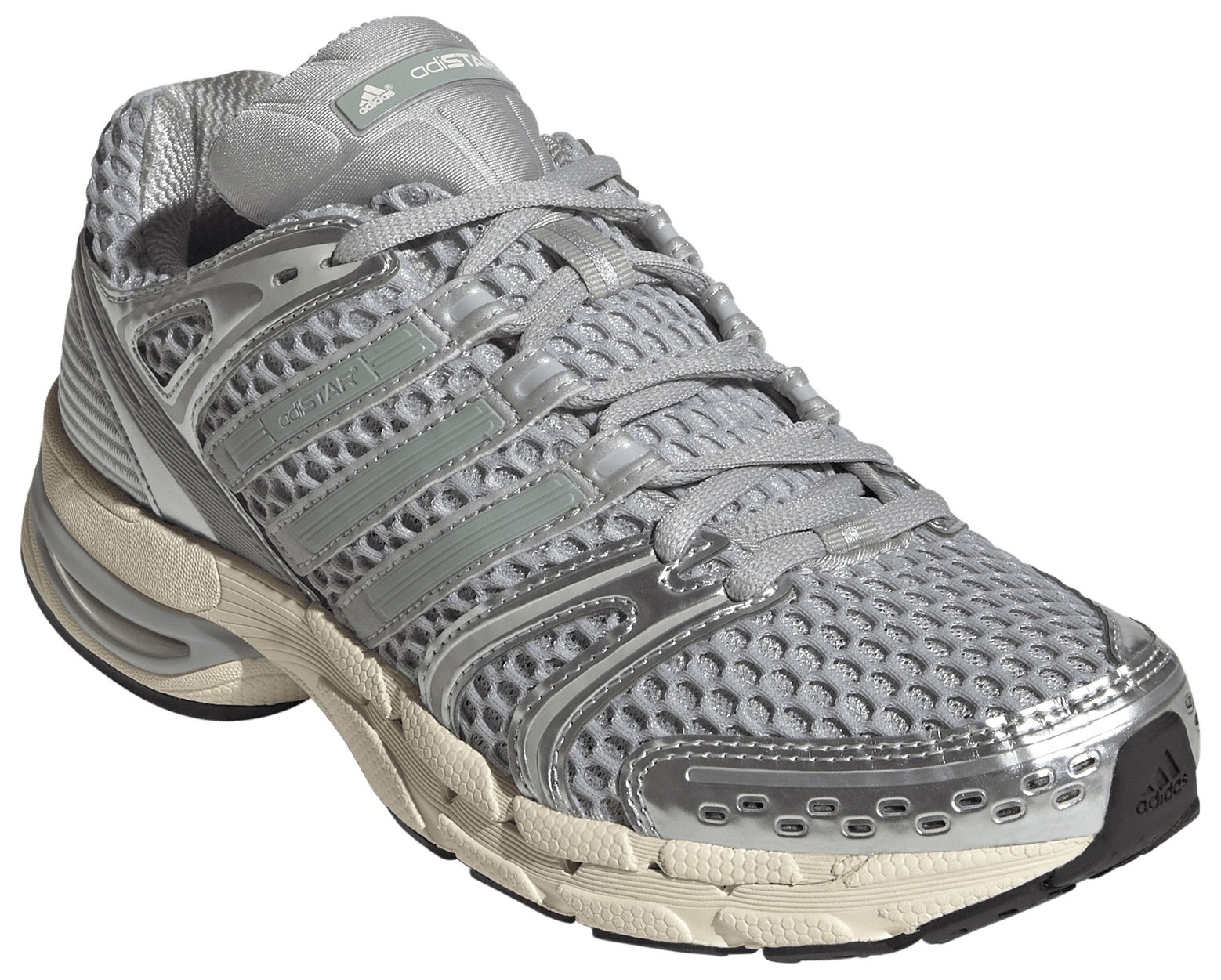 adidas Women's Adistar Control 5 Shoes - Grey Two/Cream White/Wonder Sage - View 5