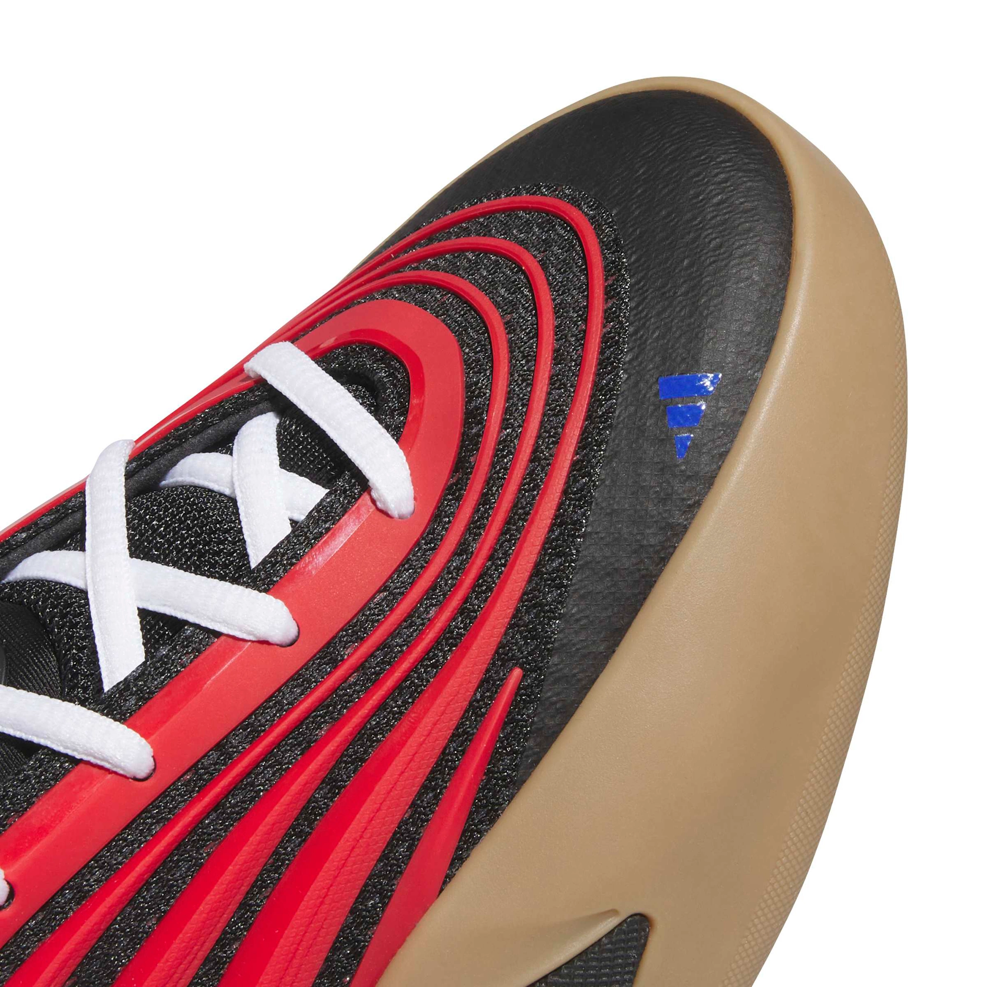 adidas Dame X Basketball Shoes - Core Black/Pure Ruby/Gum4 - View 8