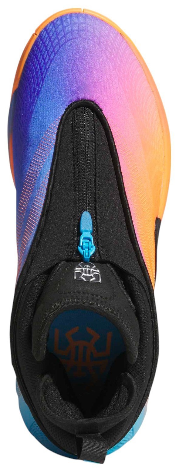 adidas D.O.N. Issue #7 'All-Star' Basketball Shoes - Black/Orange/Silver - View 3