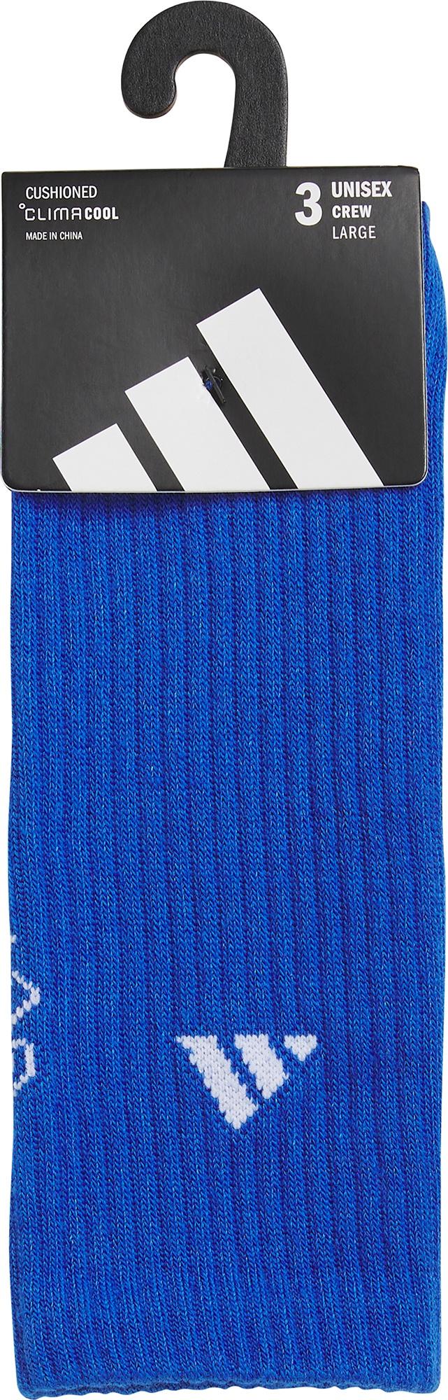 adidas Unisex BAA Graphic Cushioned 3-Pack Crew - Blue/White/Yellow - View 5