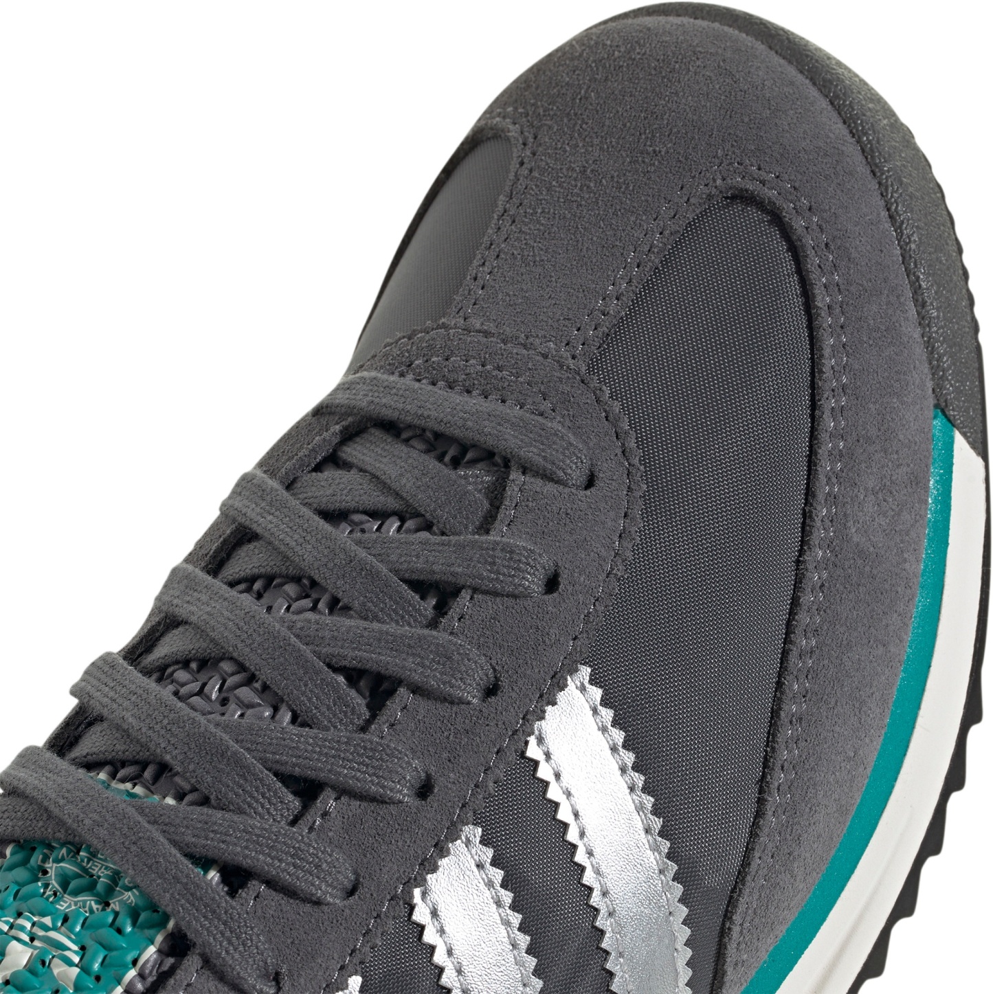 adidas Men's SL 72 RS Shoes - Grey/Metallic Silver - View 7