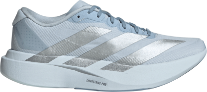 adidas Women's Adizero EVO SL Woven Running Shoes - Halo Blue/Silver Metallic/Wonder Blue - View 1