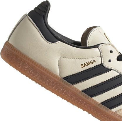 adidas Women's Samba OG Shoes - Cream/Black - View 7
