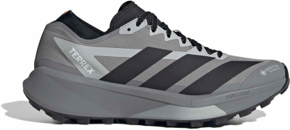 adidas Men's Terrex Agravic GTX 2 Trail Running Shoes - Grey/Black/Semi Impct Orange - View 1