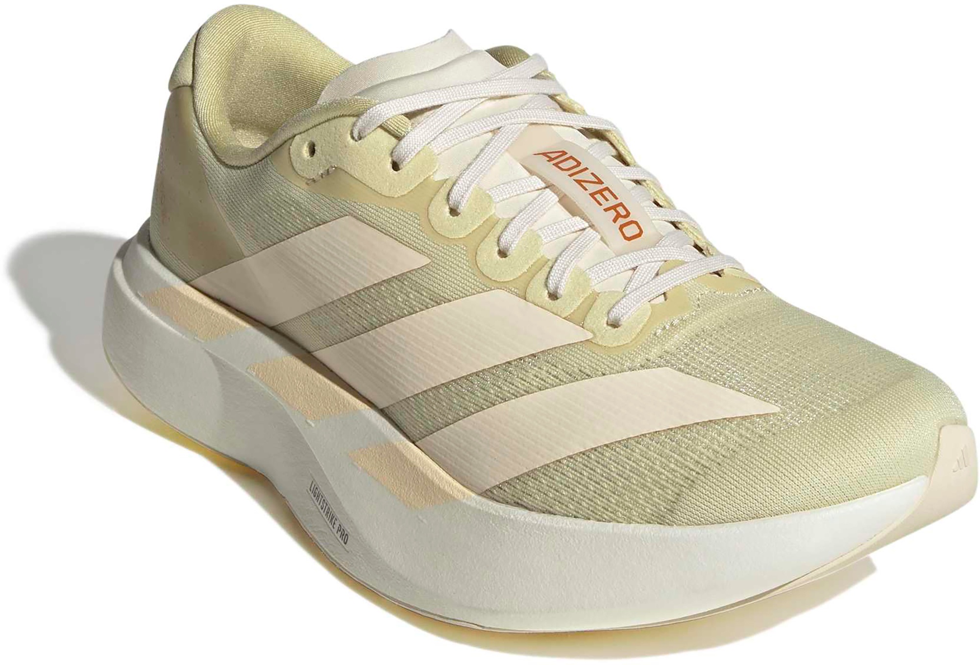 adidas Women's Adizero EVO SL Running Shoes - Dynamic Yellow/White - View 5