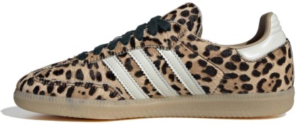 adidas Women's Samba OG Shoes - Cheetah Pony Hair/Ivory - View 4