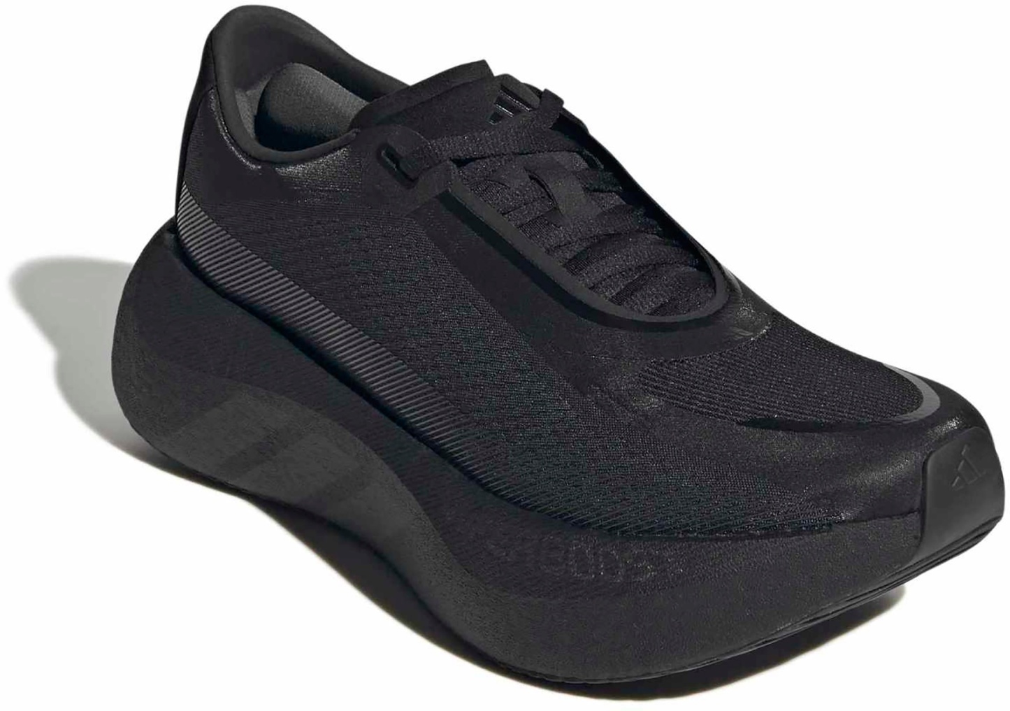 adidas Women's Hyperboost Edge Running Shoes - Black/Carbon - View 6