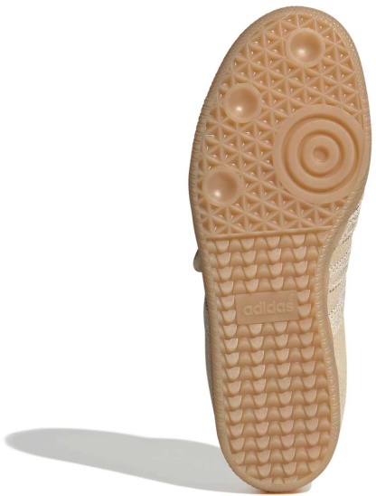 adidas Women's Samba Jane Shoes - Suede/Croc Sand Strata - View 3
