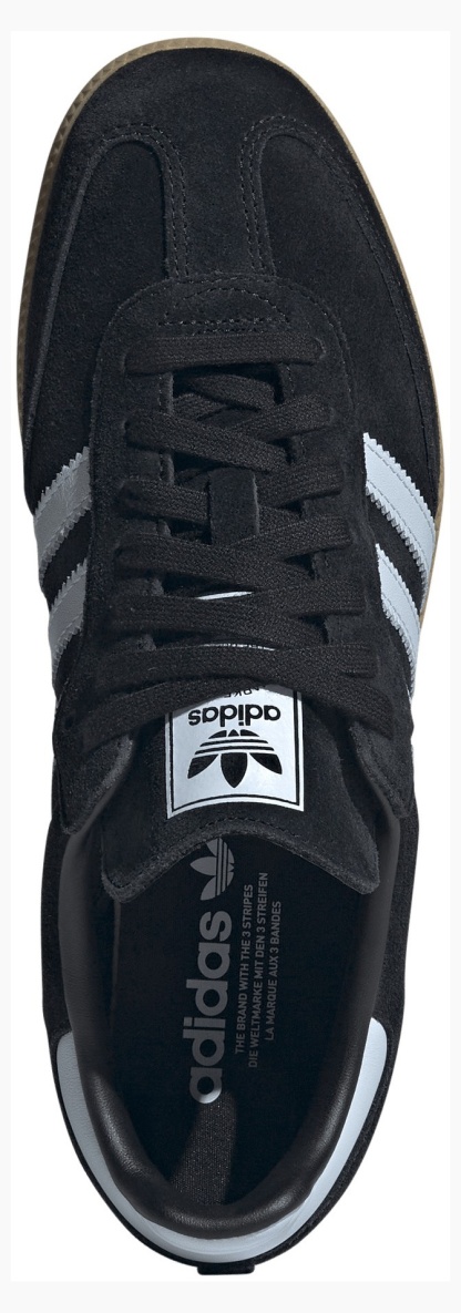 adidas Samba OG Shoes - Crystal Sky/Core Black/Core Black - View 2