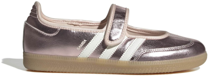 adidas Women's Samba Jane Shoes - Crackle Mtlc Wondr Quartz - View 1