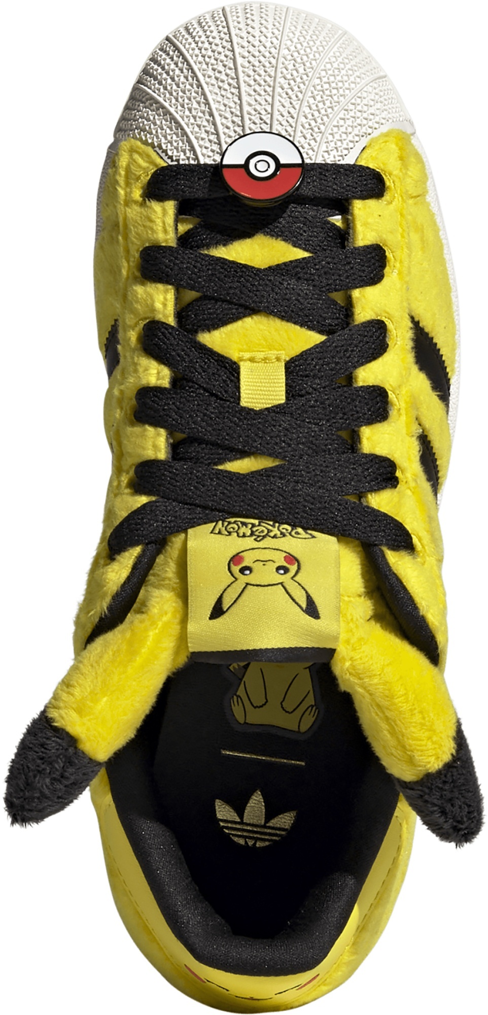 adidas Kids' Grade School Superstar II Shoes - Yellow/Yellow/Core Black - View 2