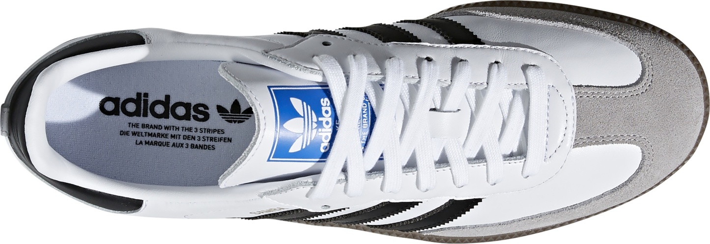 adidas Samba OG Shoes - White/Black/White - View 7