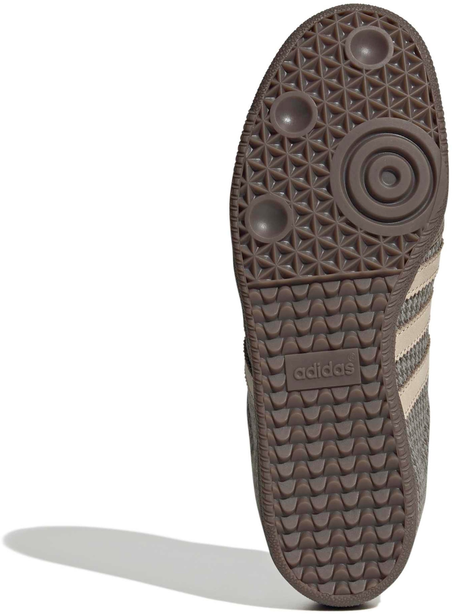 adidas Samba OG Shoes - Hndstooth Brown/Khaki - View 3