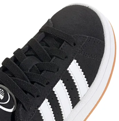 adidas Kids' Preschool Campus 00s Shoes - Black/White - View 7