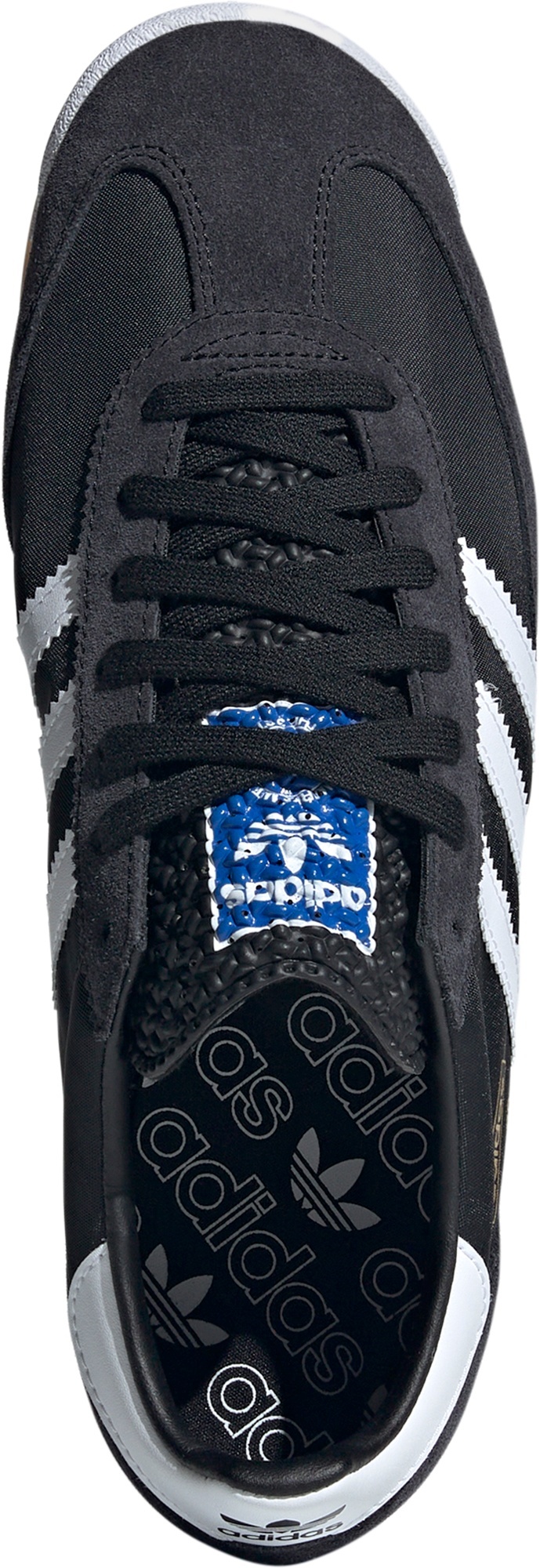 adidas Men's SL 72 RS Shoes - Black/White/Blue - View 2