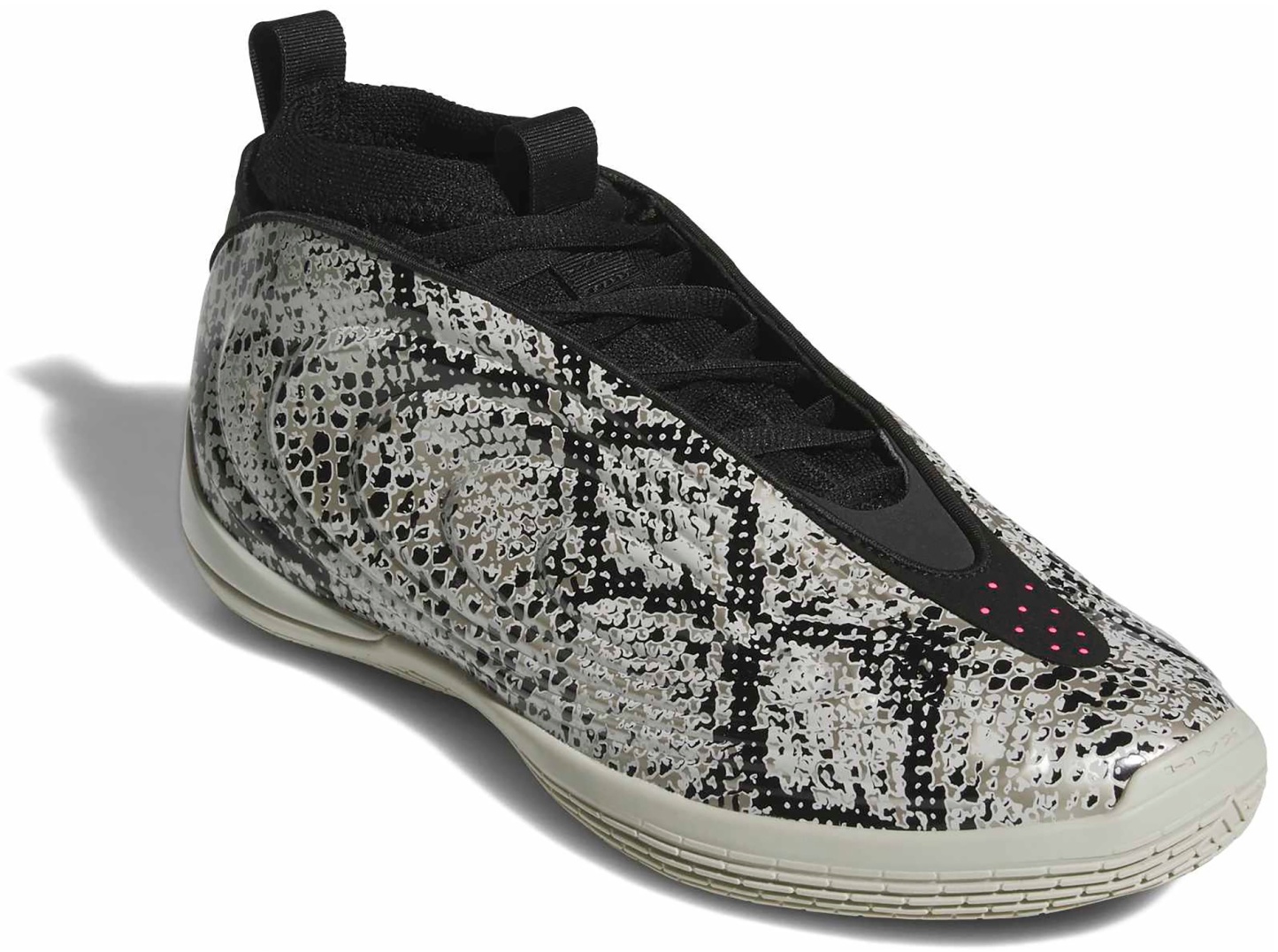 adidas Harden Volume 10 Basketball Shoes - Core Black/Screaming Green/Core Black - View 7