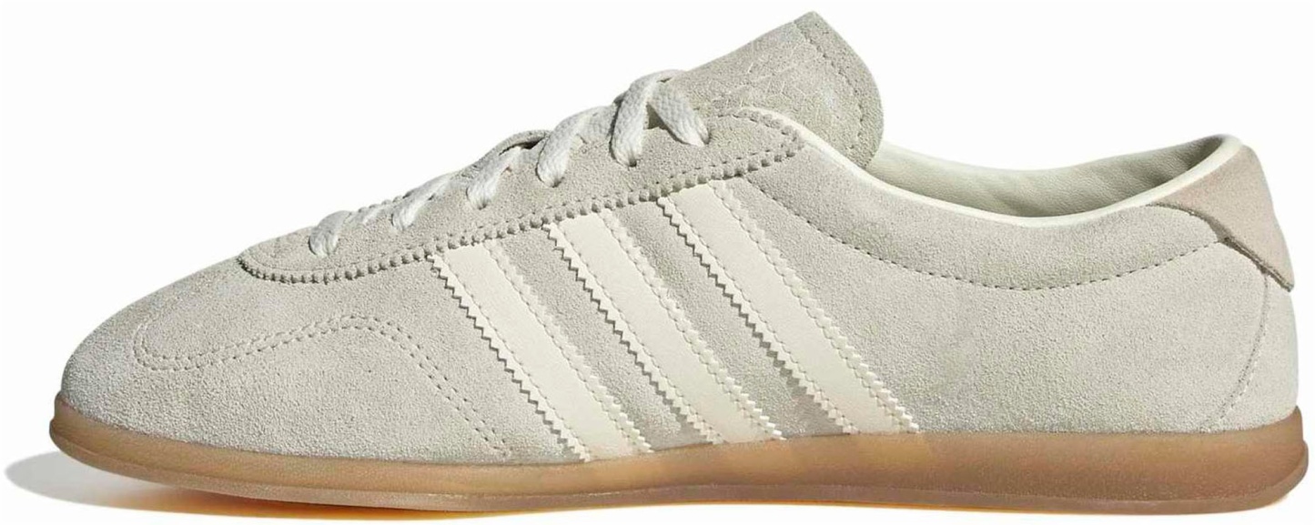 adidas Originals Women's Gazelle Lo Pro Shoes - Ivory/Off White/Gum 3 - View 4