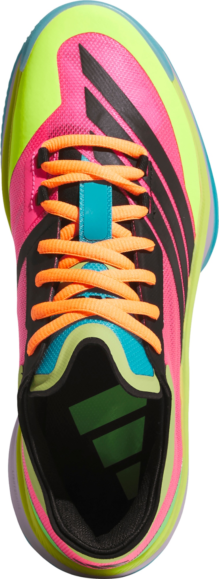 adidas Adizero Select 3.0 Basketball Shoes - Black/Multi Color - View 2