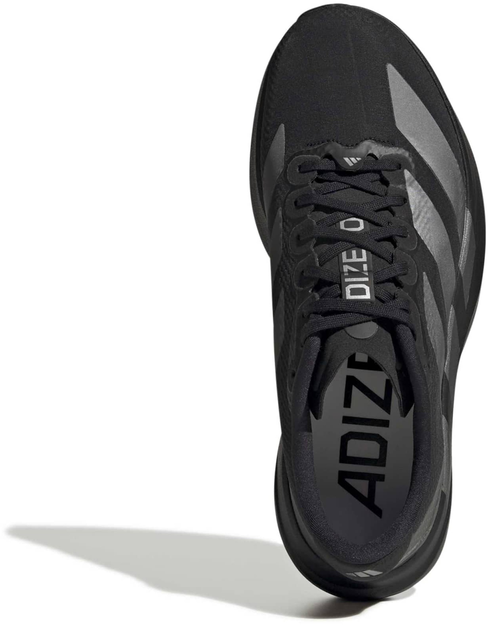 adidas Women's Adizero EVO SL Woven Running Shoes - Black/Iron Met/Utility Bk - View 2