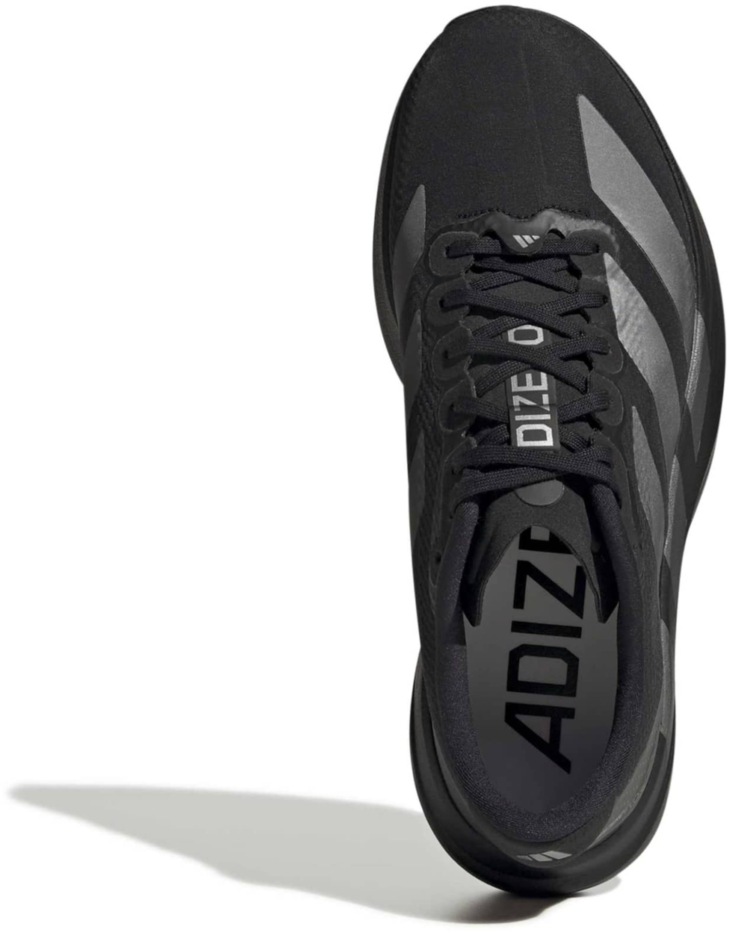 adidas Women's Adizero EVO SL Woven Running Shoes - Black/Iron Met/Utility Bk - View 2