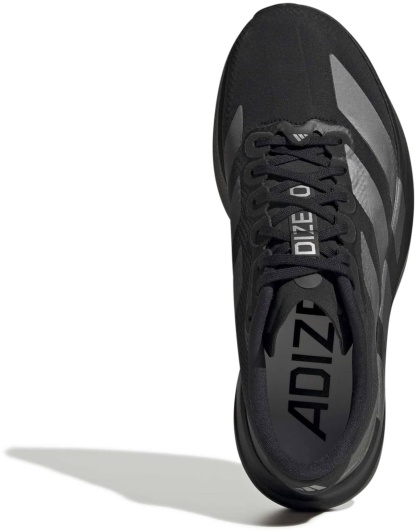 adidas Women's Adizero EVO SL Woven Running Shoes - Black/Iron Met/Utility Bk - View 2