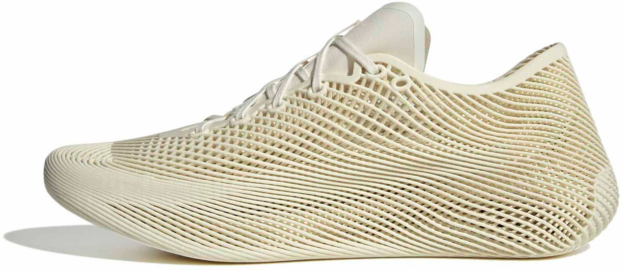adidas CLIMACOOL Laced Shoes - Off White/Off White/Silver Met - View 5