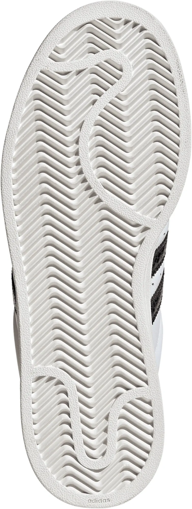adidas Women's Superstar II Shoes - White/Grey Snakeskin - View 3