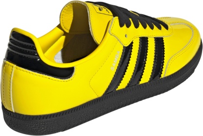 adidas Women's Samba OG Shoes - Yellow - View 6