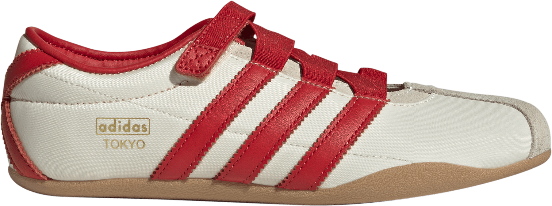 adidas Tokyo Women's MJ Shoes - White/Red - View 1