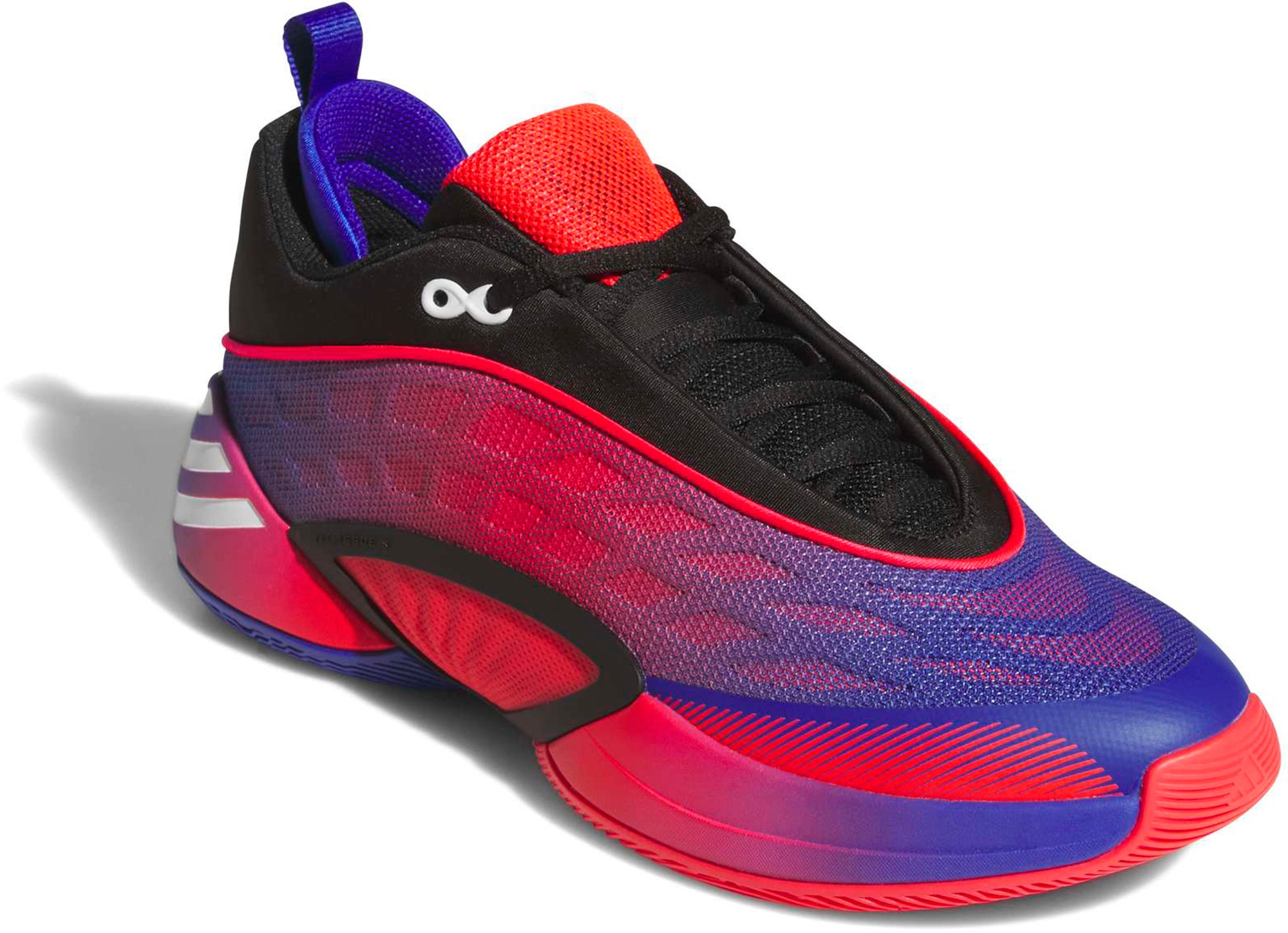 adidas D.O.N. Issue #8 'Spida Man' Basketball Shoes - Core Black/Lucid Red/Lucid Blue - View 5