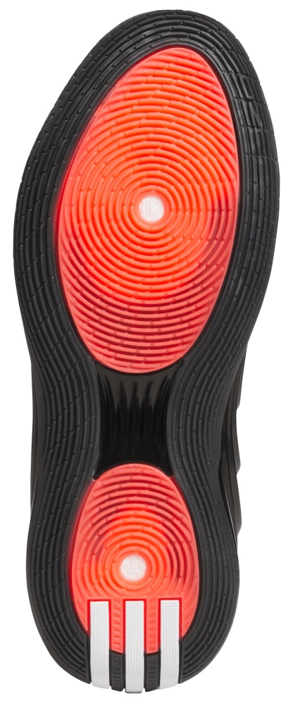 adidas Harden Volume 10 'Hellcat' Basketball Shoes - Black/White/Red - View 3